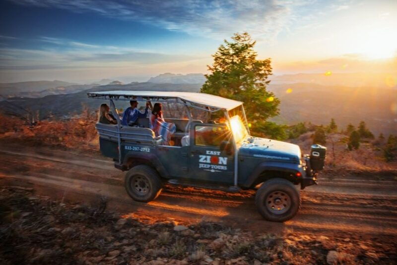 east-zion-top-of-the-world-sunset-jeep-tour