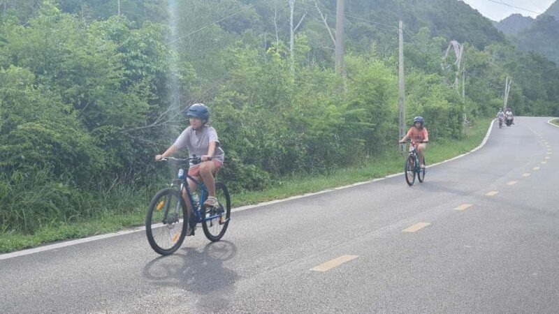 Easy Rider Cat Ba - National Park & Caving 1.5 hours - Key Points