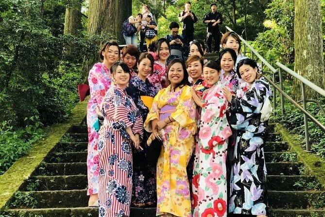 Easywear summer kimonos Experience in Shibuya Hairstyling Option - The Itinerary: From Dressing to Discovery