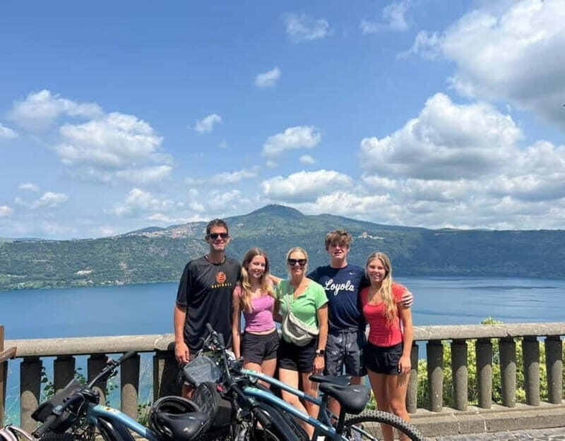 EBike Roman Castles : Papal Palace & Lake (Train from Rome) - The Return Journey: Rome from Genzano