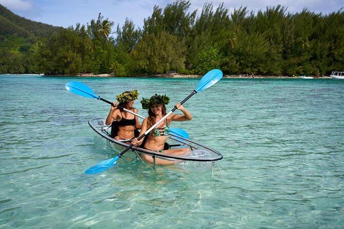 Eco guided excursion to the lagoon of Moorea in transparent kayak 1/2 day morning - Review of the Eco Guided Excursion to Moorea’s Lagoon in Transparent Kayak