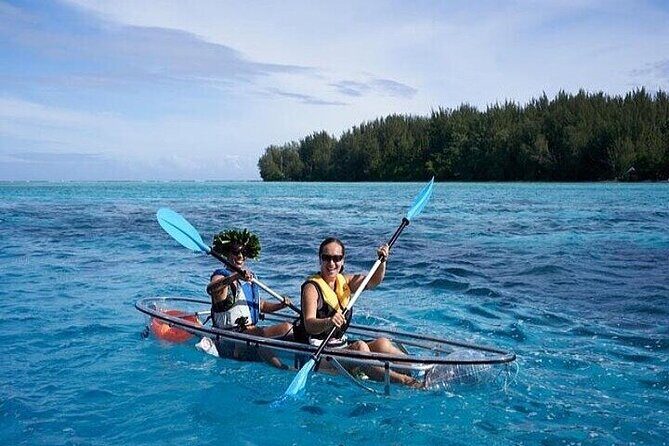 Eco guided excursion to the lagoon of Moorea in transparent kayak 1/2 day morning - Exploring Moorea’s Lagoon in a Transparent Kayak: A Deep Dive