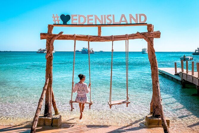 Eden Island full day 8 hours boat trip from Hurghada - Key Points