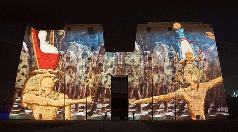 Edfu Temple Sound Light Show Entry Ticket with Transfer - Key Points