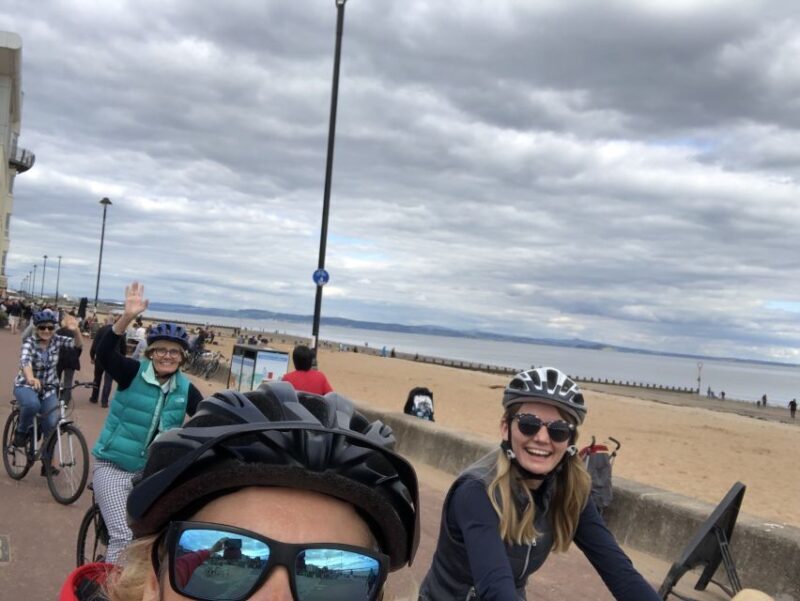 Edinburgh: Cycle Tour to the Coast (family friendly) - Key Points