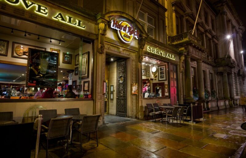 edinburgh-hard-rock-cafe-with-set-menu-for-lunch-or-dinner