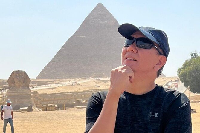 Egypt Layover from Cairo Intl Airport to Giza, Egyptian museum & market - Key Points