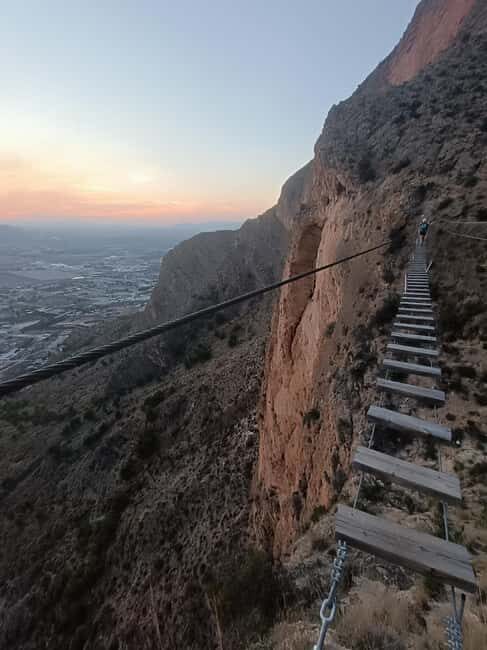 Elda: El Bolón via ferrata with zip line and abseiling - What to Expect from the El Bolón Via Ferrata Tour