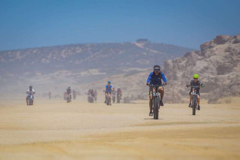 Electric Eco-Bike Beach Adventure with Mexican Lunch - Key Points