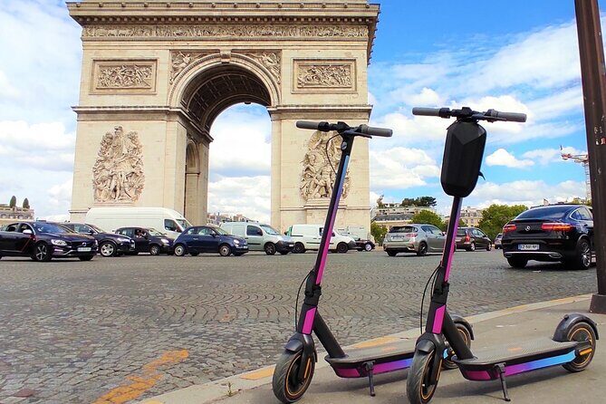 Electric scooter rental in Paris Full Day - The Sum Up