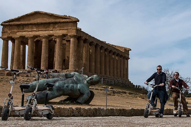 Electric scooter tour inside the Valley of the Temples Agrigento - A Convenient and Engaging Way to Experience the Valley of the Temples