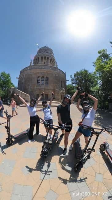 Elizabeth lookout tower: E-scooter tour - Exploring Budapest on E-Scooters: What to Expect