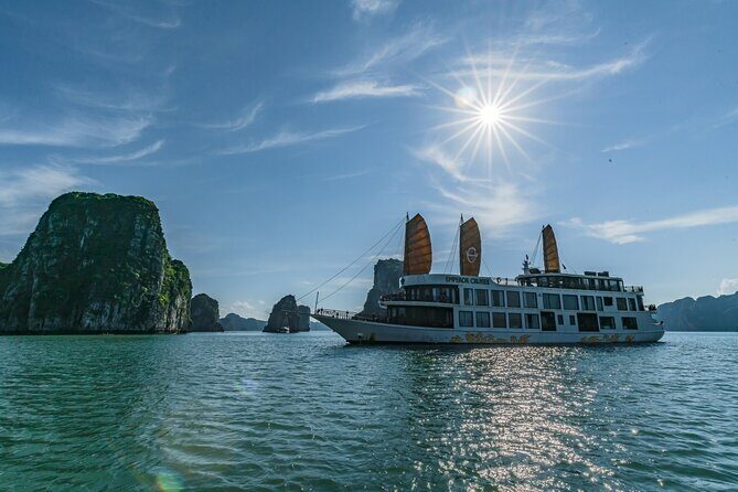 Emperor Cruises Experience 2 Days 1 Night in Halong Bay. - Key Points