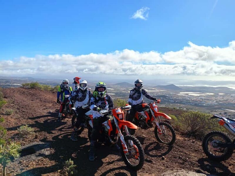 Enduro Motorbike Adventure Trip Tenerife 4h - Key Points