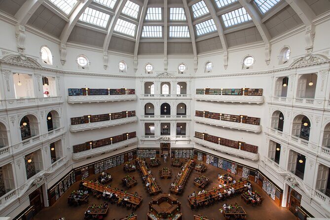 English Melbourne Walking Tour - Architectural and Historic Highlights: State Library Victoria and Old Melbourne Gaol