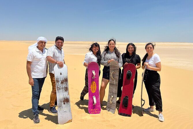 Enjoy Fayoum & Sandboarding with Egyptian Lunch at Tunis village. - Key Points