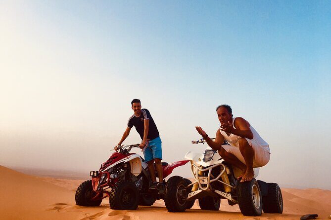 Enjoy Quad the bugy Merzouga Desert Erg Chebbi dunes sandbording sunset sunrise - FAQ