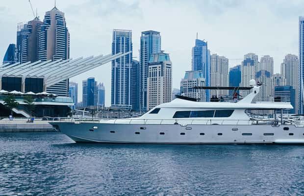 Enjoy Up to 4 hours 105Ft yacht for 55 people with Riviera - The Value of the Experience