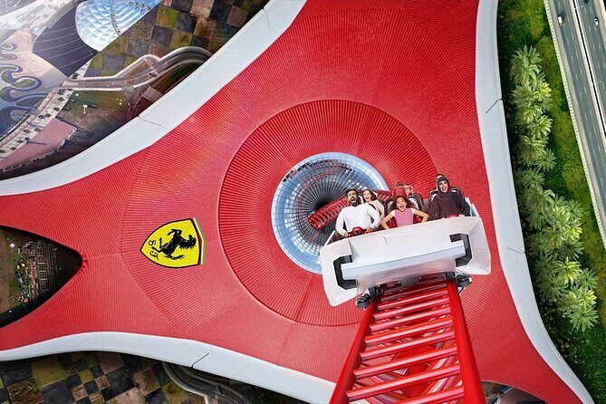 Entrance ticket to Ferrari World Abu Dhabi theme park - The Experience & Tour Logistics