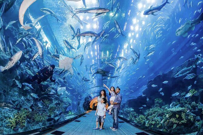 Entrance to Dubai Aquarium and Underwater Zoo - What Makes the Dubai Aquarium and Underwater Zoo Special?