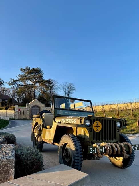 Epernay: Jeep tour of the vineyards with tasting and visits - Key Points