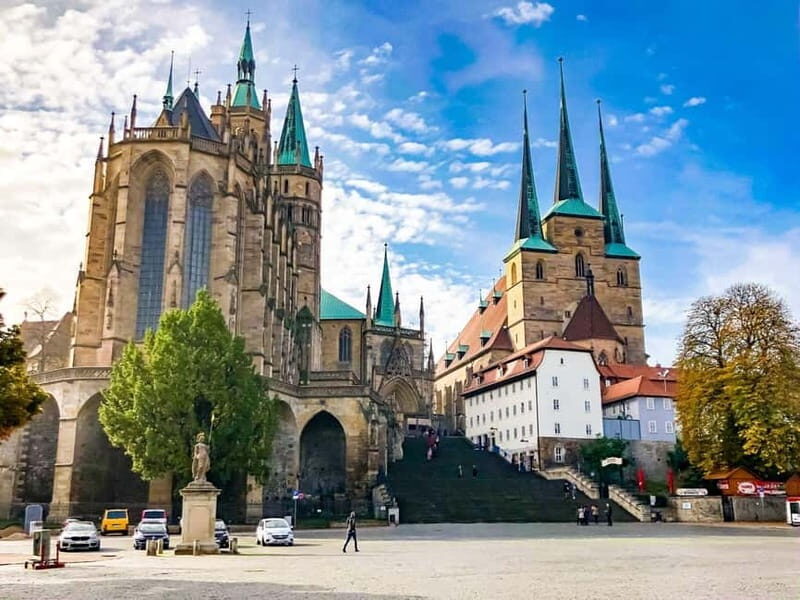 Erfurt: On the road with the bridge builder. Walking tour with anniversary tasting. - Exploring Erfurt through the Eyes of a Bridge Builder