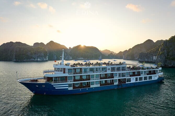 Erina Cruise 5-star cruise 2 day visit Lan Ha Bay private balcony - An overview of the experience
