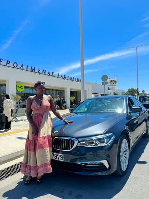 Escape the Cruise with the BMW - Exploring Santorini with a Private BMW: What to Expect