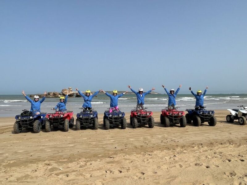 Essaouira P1 : Quad ride / family & friends (free transfer) - Key Points