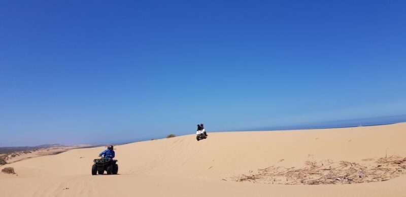 Essaouira P14: 2 Hours Quad Bike Tour and 1 Hour Camel - The Experience with Guides and Personal Touches