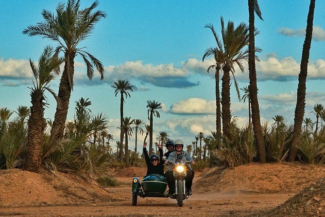 Essential Ride by sidecar (Marrakech off the beaten path) 1h30 - Key Points