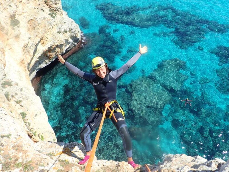 estany-den-mas-coastal-hike-abseil-sea-cave-exploration