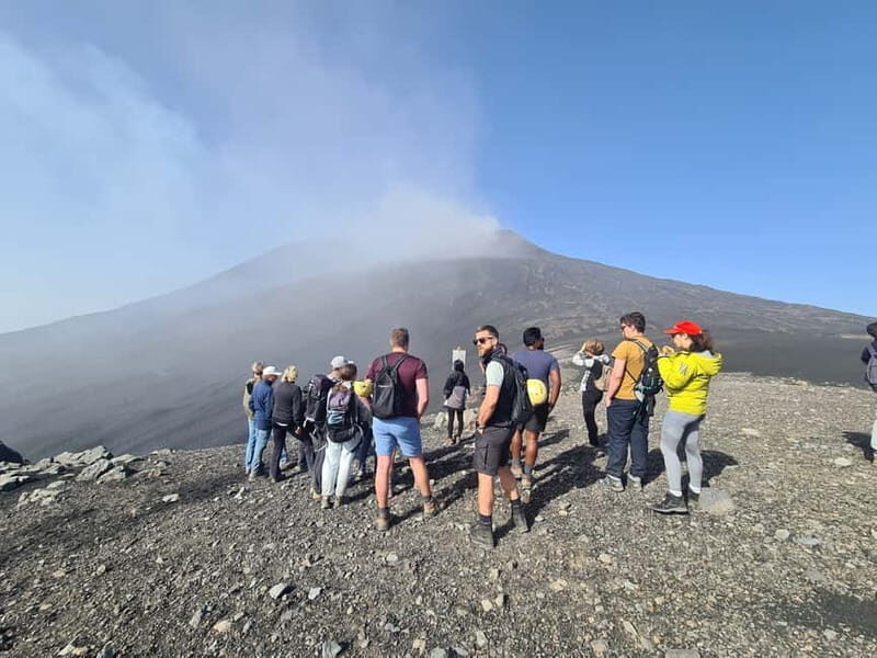 Etna North 2900mt Sunset: Summit area & Craters of 2002 - Key Points