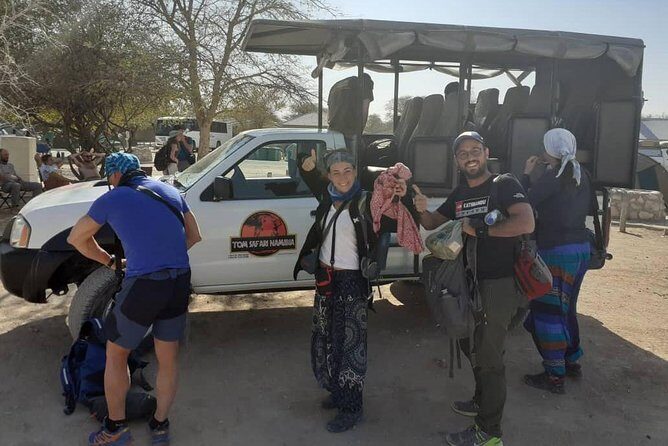 ETOSHA PARK SAFARI with local guides in 9-seater 4x4s - Transportation and Comfort