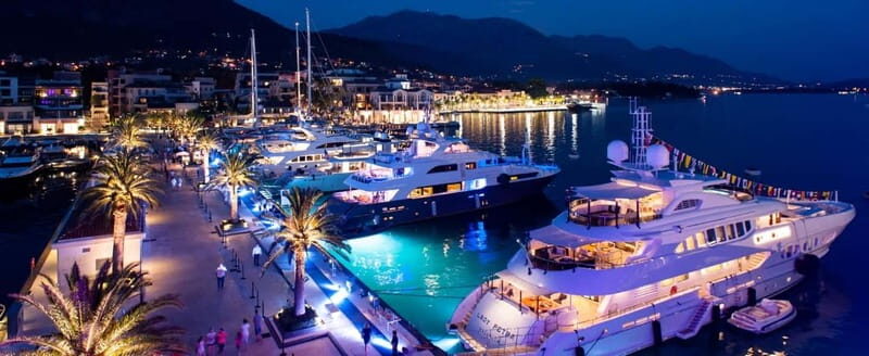 Evening Boka Bay cruise: Kotor and Porto Montenegro - Key Points