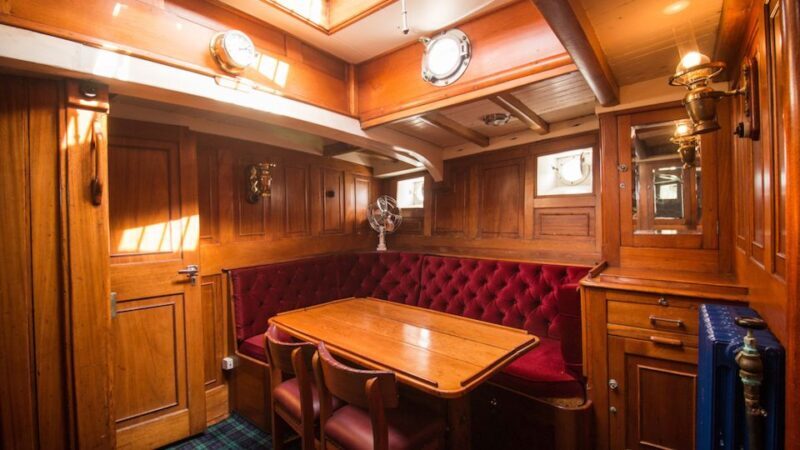 Evening Champagne Cruise on Historic 1935 Motor Yacht. - The Sum Up