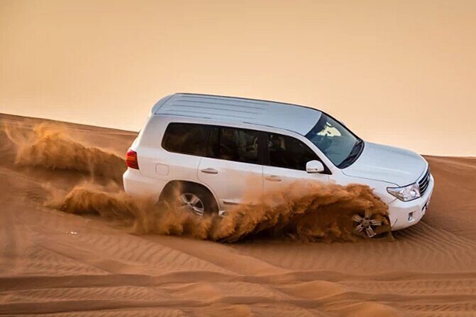Evening Desert Safari Abu Dhabi with Hot BBQ Dinner - Key Points