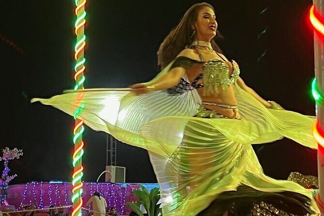 Evening Desert Safari Camel Ride Live Shows Shisha Dinner - Key Points