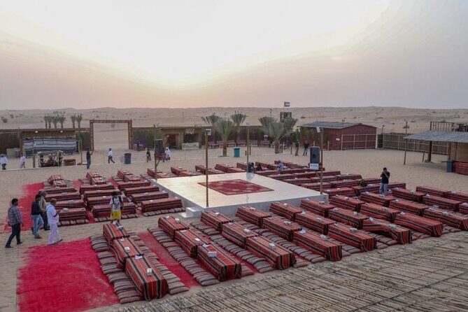 Evening Desert Safari Tour With Dinner & Entertainment - Camp Time: Camels, Sandboarding, and Henna Designs