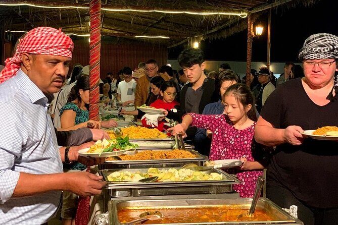 Evening Desert Safari Tour With Dinner & Entertainment - The Feast: BBQ Buffet & Refreshing Drinks
