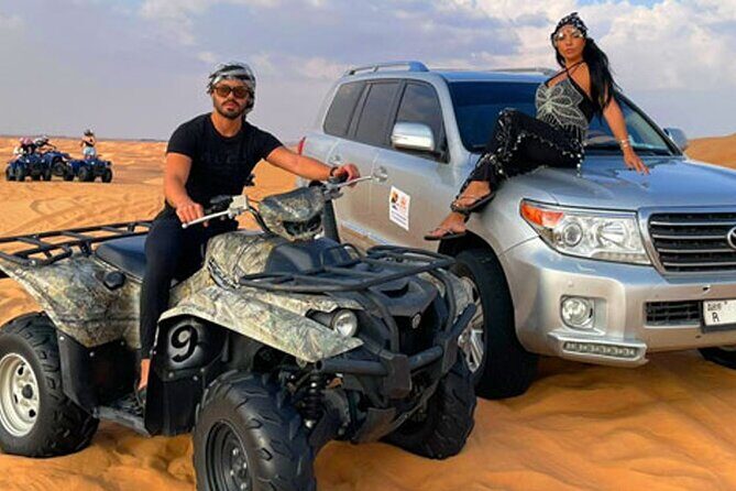 Evening desert safari with camel ride and BBQ dinner - Key Points