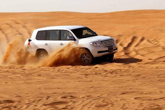 Evening Desert Safari with, Dune Bashing, Camel Ride, sand board - Transportation and Timing