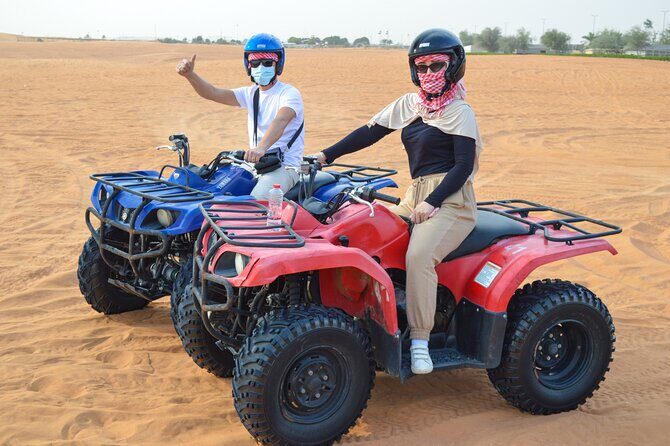 Evening Desert Safari with Quad Bike, BBQ Dinner and Camel Ride - The Experience in Detail