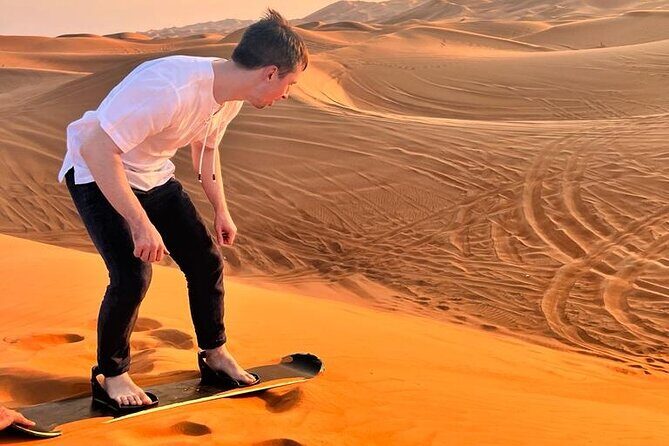 Evening Dubai Desert Safari, Red Sand, Premium camp shows & Diner - FAQs