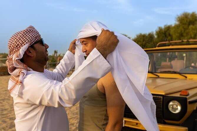 Evening Heritage Safari by Vintage G-Class at Al Marmoom Oasis - Dubai Desert Conservation Reserve