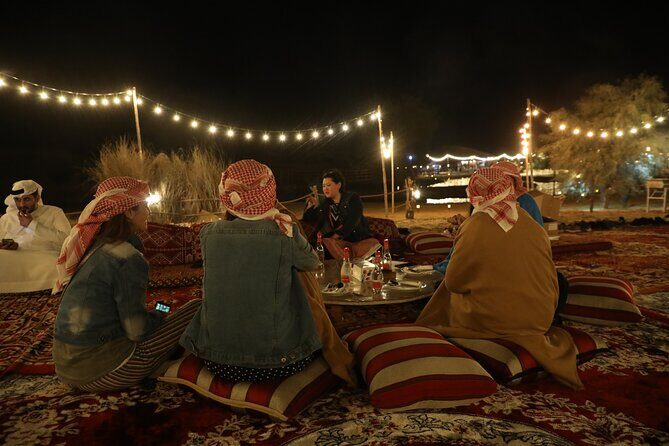 Evening Heritage Safari by Vintage G-Class at Al Marmoom Oasis - Traditional Bedouin Welcome and Cultural Activities
