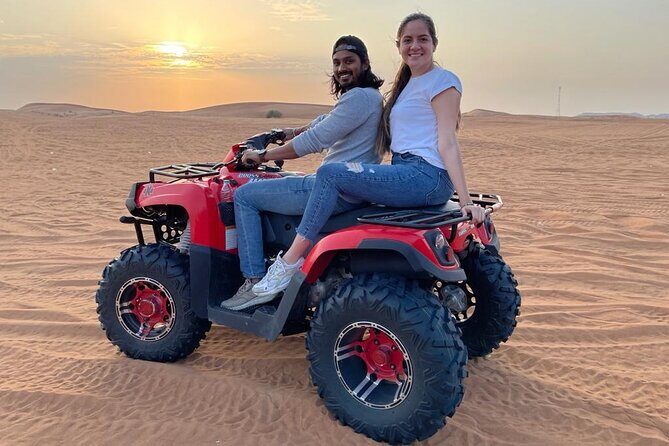 Evening Red Dunes Safari with Quad Biking, BBQ Dinner & LiveShows - Transition to the Desert Camp: Culture and Cuisine