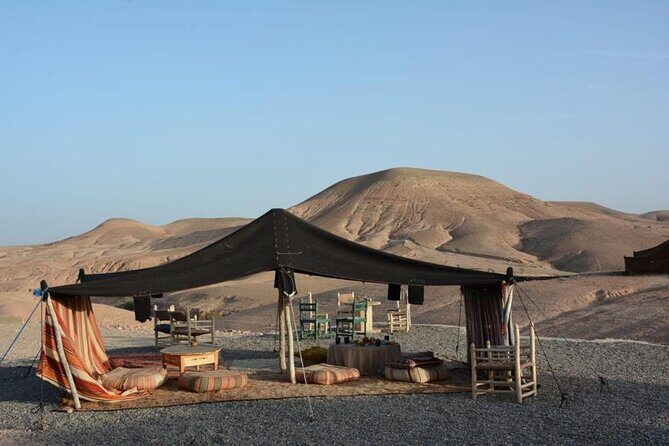 Evening sunset, desert dancing and test morocco food in Agafay desert - Exploring the Agafay Desert Experience