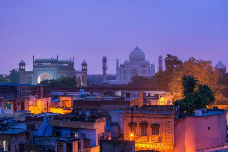 Evening tour of Agra city with Sunset Taj Mahal & Agra Fort - Key Points