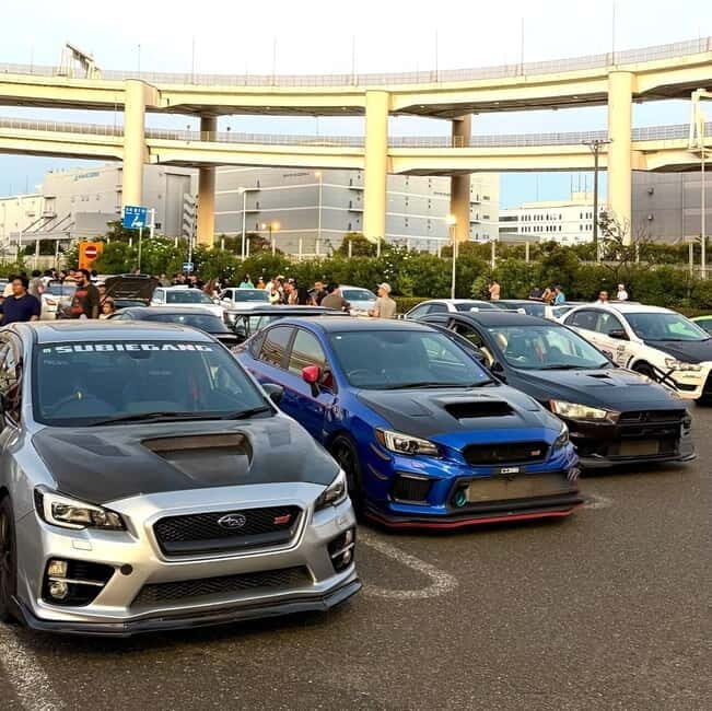 EVO, WRX, Skyline  JDM Night Run to Daikoku Car Meet - What to Expect on the Tour